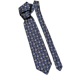 Vintage Beaufort Tie rack> Made in Italy. 100% Silk